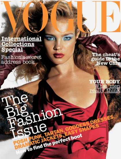 Supermodel Natalia Vodianova natalia vodianova on vogue Pimping A Supermodel