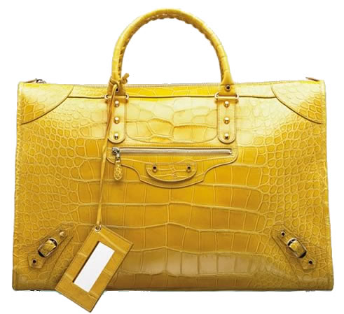 balenciaga crocodile weekender Choose the Best Handbag For My Figure