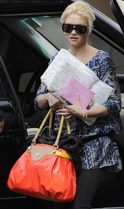 Gwen Stefani Orange Handbag Gwen Stefani Orange Handbag
