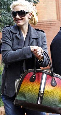 Gwen Stefani Rainbow Handbag Gwen Stefani Rainbow Handbag