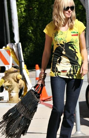 Heidi Klum Fringe Satchel Heidi Klum Fringe Satchel