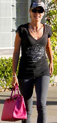 Heidi Klum Hermes Pink Handbag Heidi Klum Hermes Pink Handbag
