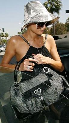 Paris Hilton Grey Handbag Paris Hilton Grey Handbag