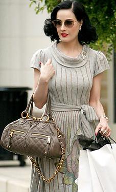 Dita von Teese Ruined the Marc Jacobs Bag marc jacobs bag dita von teese Designer Brand Handbags & Their Victimisation