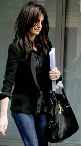 Penelope Cruz Black Handbag penelope cruz black handbag Penelope Cruz Style Handbags