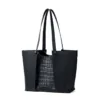 Genuine Leather Cityscape Carryall Tote 5