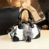 Genuine Leather Chic Snake Skin Doctor Bag 1