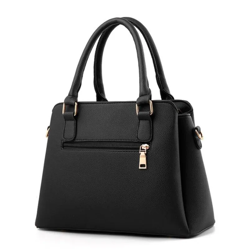 Vegan Leather arm Adorned Top-Handle Bag 5