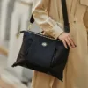 Genuine Leather Multi-Purpose Top Handle Bag 3