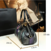 Genuine Leather Chic Snake Skin Doctor Bag 5