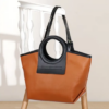 Genuine Leather Rustic Radiance Tote