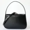 Genuine Leather Small Square Bucket Bag 1