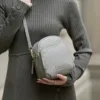 Oxford Woven Cotton Chic Minimalist Sling Bag 6