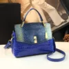 Genuine Leather Crocodile Mystique Flap Bag 1