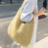 Straw Braidwork Carryall Hobo 2