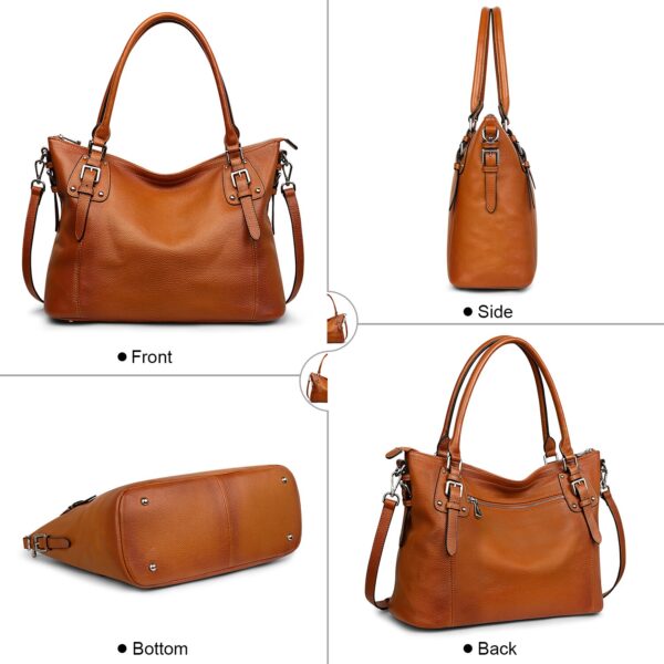 Cindi\'s Chic Leather Tote: A Practical & Stylish Handbag for Women (UK Shipping) 4