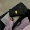 Genuine Leather Top-Handle Flap Bag 5