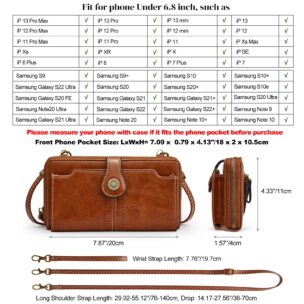 Cellphone Purse with RFID Blocking with 2 Straps 3