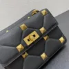 Genuine Leather Bijou Box Flap Bag 4