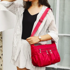 Nylon Multi-Pocket Sling Bag 4