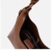Genuine Patent Split Leather Minimalist Hobo 2