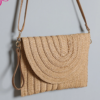 Straw Vibrant Knit Envelope Bag 5