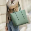 Genuine Leather Everyday Carryall Tote 6