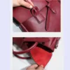 Genuine Leather Sleek Simplicity Flap Bag 2