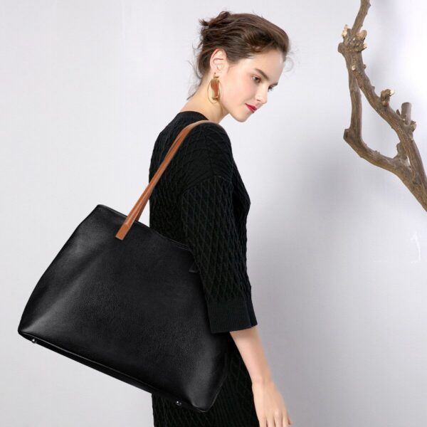 Genuine Leather Large Capacity Hobo 6
