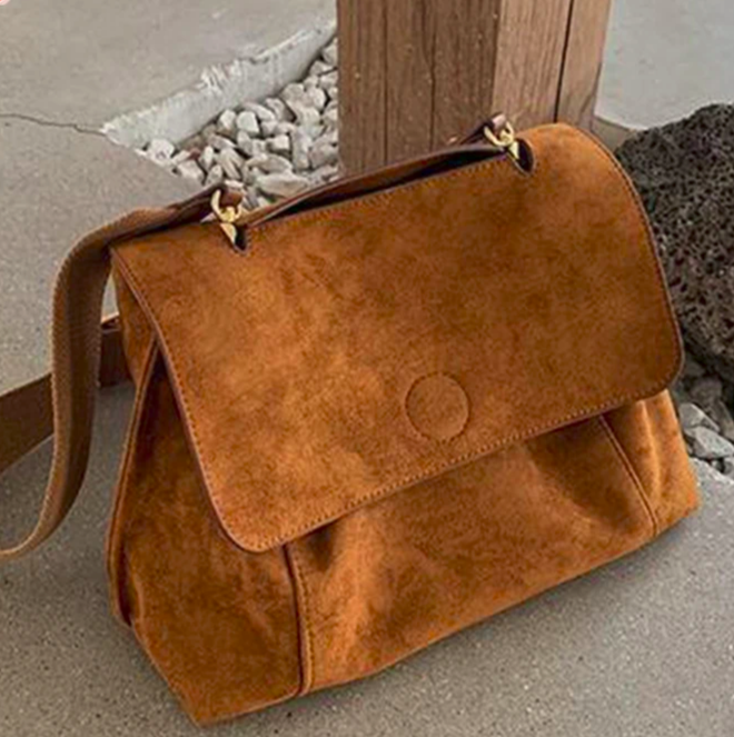 Vegan Leather Bohemian Carryall Messenger Bag 3