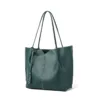 Genuine Leather Simplicity Slouch Tote 8