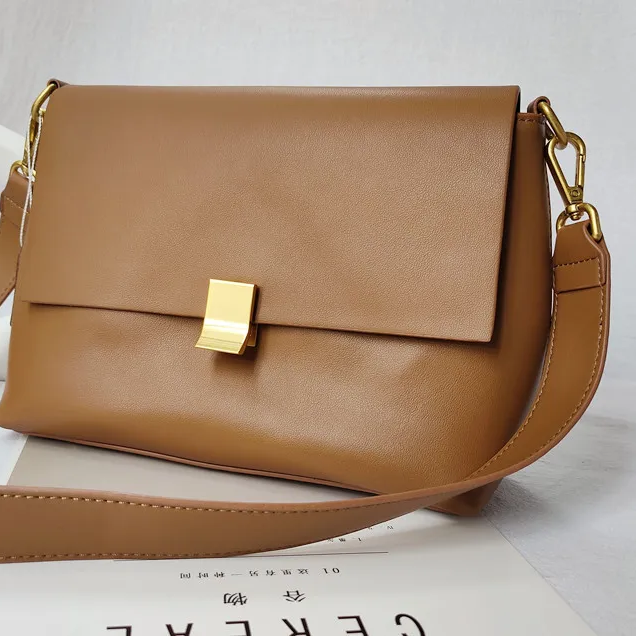 Genuine Leather Timeless Flap Bag 3