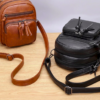 Vegan Leather Compact Classic Sling Bag 6