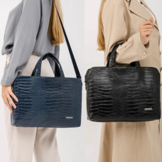 Genuine Leather Multi-Functional Laptop Bag 3