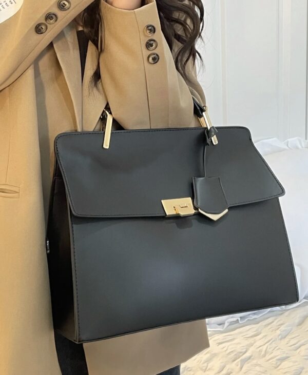 Slimline Office Designer Tote Bag with Shoulder Strap 1