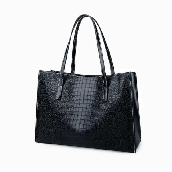 Genuine Leather Sublime Scales Tote 4