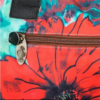 Canvas & Genuine Leather Flower Print Flap Bag 6