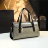 Genuine Leather Midnight Shimmer Flap Bag 6