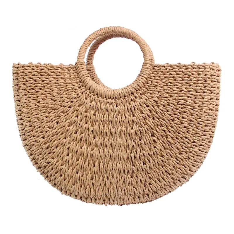 Straw Beachside Breeze Bucket Bag 1