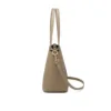 Genuine Leather Chic Croc-Embossed Tote 3