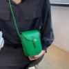 Vegan Leather Mini Flap-top Messenger Bag 5