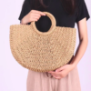 Straw Beachside Breeze Bucket Bag 3