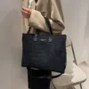 Corduroy Tote Bag with Shoulder Strap 4