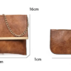 Vegan Leather 3 in 1 Top-Handle Tote Bag 6