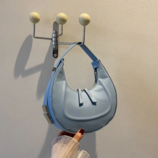Vegan Leather Crescent Underarm Bag
