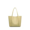 Genuine Leather Simple Carryall Tote 3