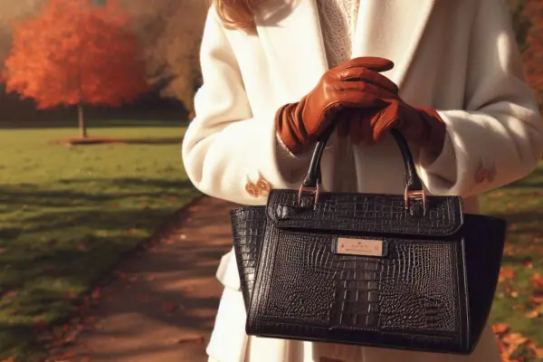 Aspinal Mayfair Bag in the Park in Autumn
