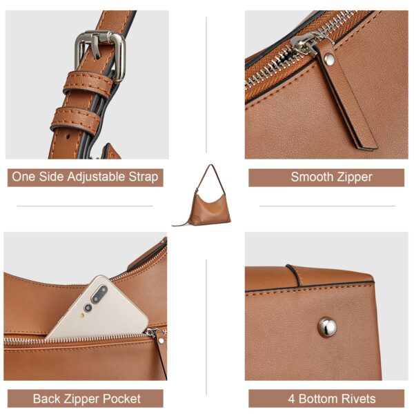Soft Nappa Leather Hobo 3