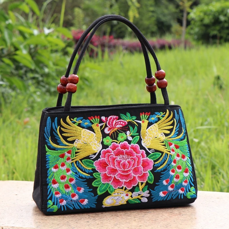Polyester Stylish Embroidered Tote 1