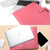 Genuine Leather Top-Handle Laptop Bag 2